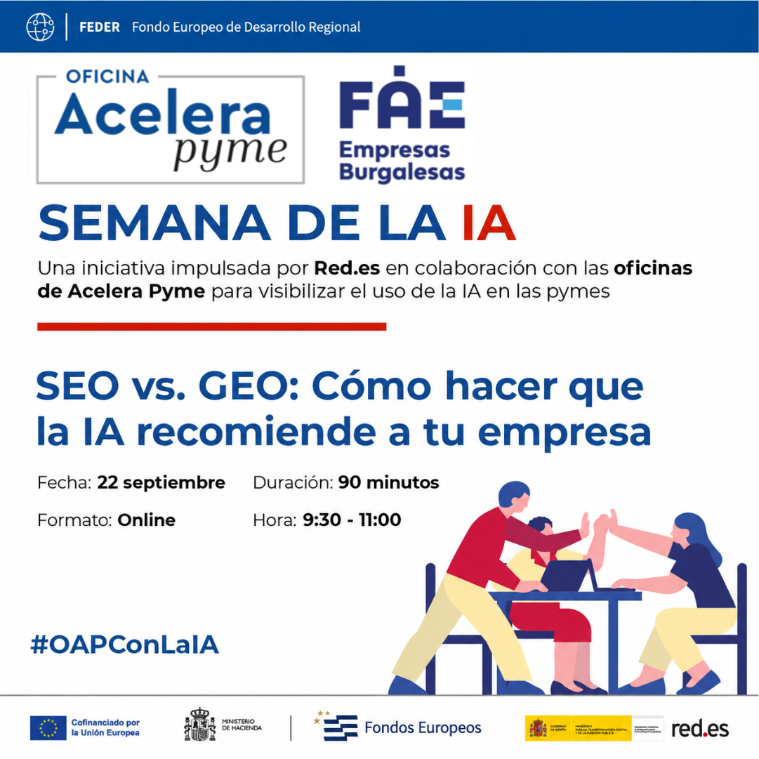 SEO vs GEO: Cómo hacer que la IA recomiende a tu empresa 3 Imagen SEO vs GEO Como hacer que la IA recomiende a tu empresa